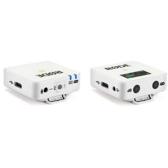 Discontinued - RODE Wireless GO White Compact Wireless Microphone System‎