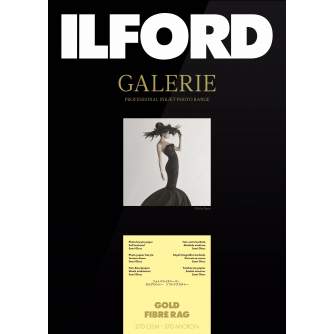 Photo paper - ILFORD GALERIE GOLD FIBRE RAG 270G 10X15 50 SHEET 2004089 - quick order from manufacturer