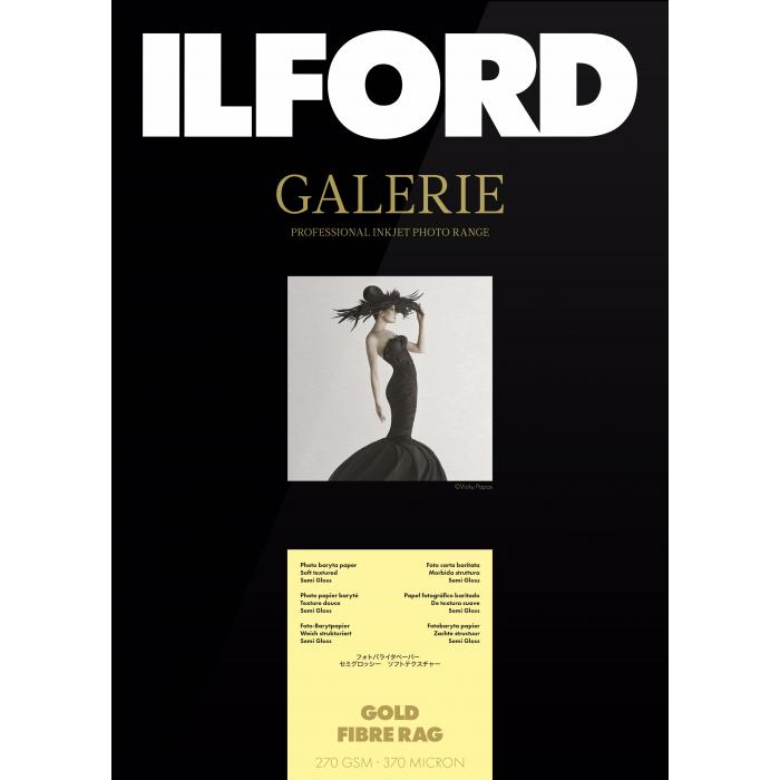 Foto papīrs - ILFORD GALERIE GOLD FIBRE RAG 270G A3+ 25 SHEET 2004095 - ātri pasūtīt no ražotāja