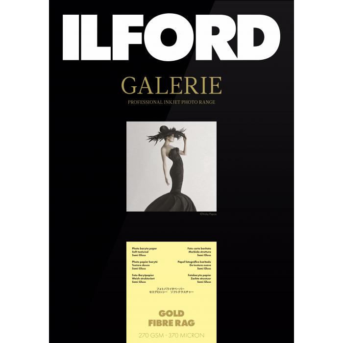 Photo paper - ILFORD GALERIE GOLD FIBRE RAG 270G 91,4CM 15M 2004105 - quick order from manufacturer