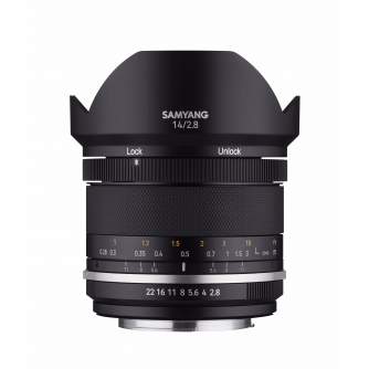 Lenses - SAMYANG MF 14MM F/2,8 MK2 SONY E F1110606102 - quick order from manufacturer
