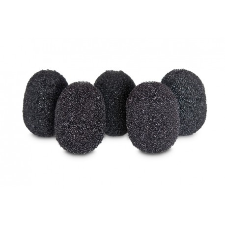 Accessories for microphones - RYCOTE Lavalier Foams Black (1 pack of 5) - quick order from manufacturer