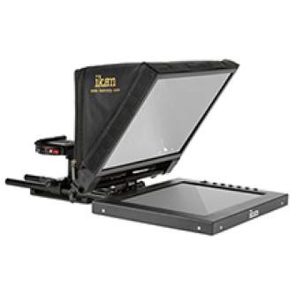 Teleprompter - Ikan PT1200 12inch Travel Kit with Rolling Hard Case (PT1200-TK) - quick order from manufacturer