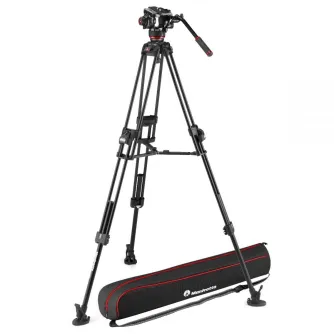 Video statīvi - Manfrotto 504X Fluid Video Kit with 645 Fast Twin Alu Tripod (MVK504XTWINFA) - ātri pasūtīt no ražotāja