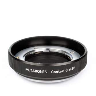 Adapters for lens - Metabones Contax G to MFT Smart Adapter (Black Matt) (MB_CG-m43-BM1) - quick order from manufacturer