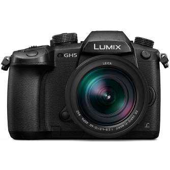 Bezspoguļa kameras - Panasonic Lumix DMC-GH5L black with lens DG vario Elmarit 12-60mm 2.8-4.0 ASPH - ātri pasūtīt no ražotāja