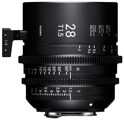 Sigma FF High Speed Prime 28mm T1.5 EF-Mount
