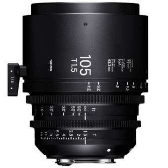 CINEMA видео объективы - Sigma FF High Speed Prime 105 mm T1.5 E-Mount - быстрый заказ от производителя