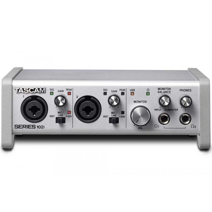 Audio Mixer - Tascam SERIES 102i USB Audio/MIDI Interface with DSP Mixer - quick order from manufacturer