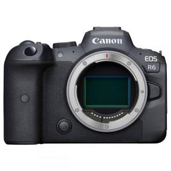 Bezspoguļa kameras - Canon EOS R6 Body - perc šodien veikalā un ar piegādi