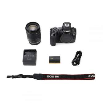 Беззеркальные камеры - Canon EOS R6 + RF 24-105mm F4-7.1 IS STM - быстрый заказ от производителя