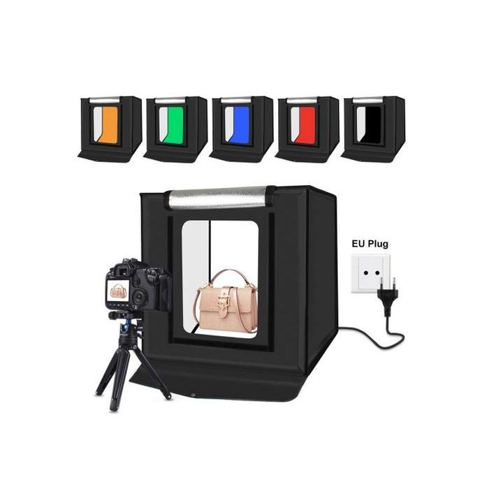 Gaismas kastes - PU5040EU Portable Photo Studio 40cm LED 4400 lumens - perc šodien veikalā un ar piegādi