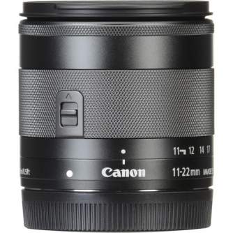 Objektīvi - Canon objektīvs EF-M 11-22MM F4-5.6 IS STM - perc šodien veikalā un ar piegādi