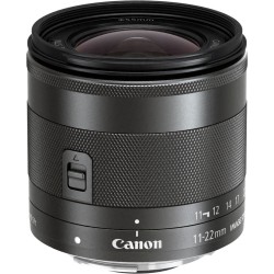 Objektīvi - Canon LENS EF-M 11-22MM F4-5.6 IS STM - perc šodien veikalā un ar piegādi