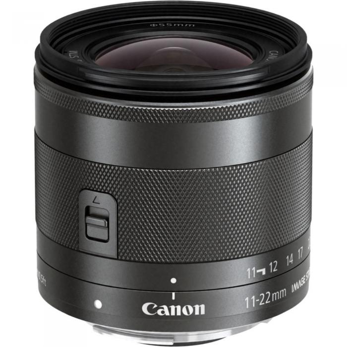 Объективы - Canon LENS EF-M 11-22MM F4-5.6 IS STM - купить сегодня в магазине и с доставкой