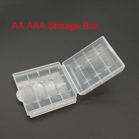 AA/AAA Bateriju kastīte četrvietīga - Батарейки и аккумуляторы