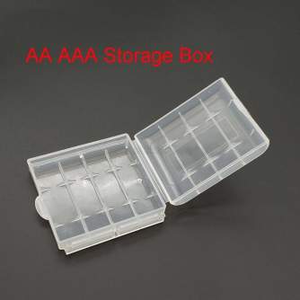 Baterijas, akumulatori un lādētāji - AA/AAA Bateriju kastīte četrvietīga - perc šodien veikalā un ar piegādi