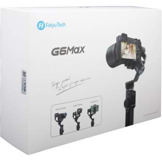 Video stabilizatori - FeiyuTech G6 MAX - perc šodien veikalā un ar piegādi
