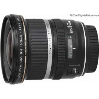 Lenses and Accessories - Canon EF-S 10-22mm f/3.5-4.5 USM rent