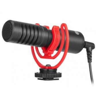 Микрофоны - Boya Universal Compact Shotgun Microphone BY-MM1+ - быстрый заказ от производителя
