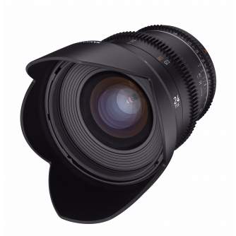 CINEMA видео объективы - SAMYANG 24MM T1,5 VDSLR MK2 CANON M F1310802102 - быстрый заказ от производителя