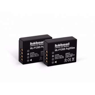 Camera Batteries - HÄHNEL BATTERY FUJI HL-F126S TWIN PACK 1000160.3 - buy today in store and with delivery