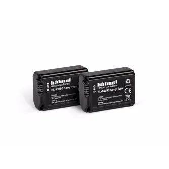 Kameru akumulatori - HÄHNEL BATTERY SONY HL-XW50 NP-FW50 TWIN PACK 1000160.4 - быстрый заказ от производителя