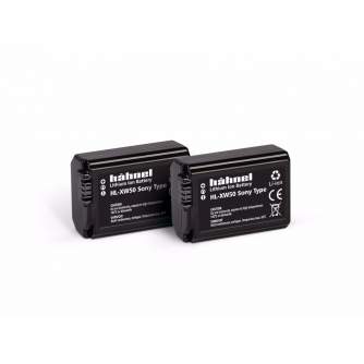 Camera Batteries - HÄHNEL BATTERY SONY HL-XW50 NP-FW50 TWIN PACK 1000160.4 - quick order from manufacturer