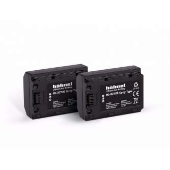 Camera Batteries - HÄHNEL BATTERY SONY HL-XZ100 TWIN PACK 1000160.5 - quick order from manufacturer
