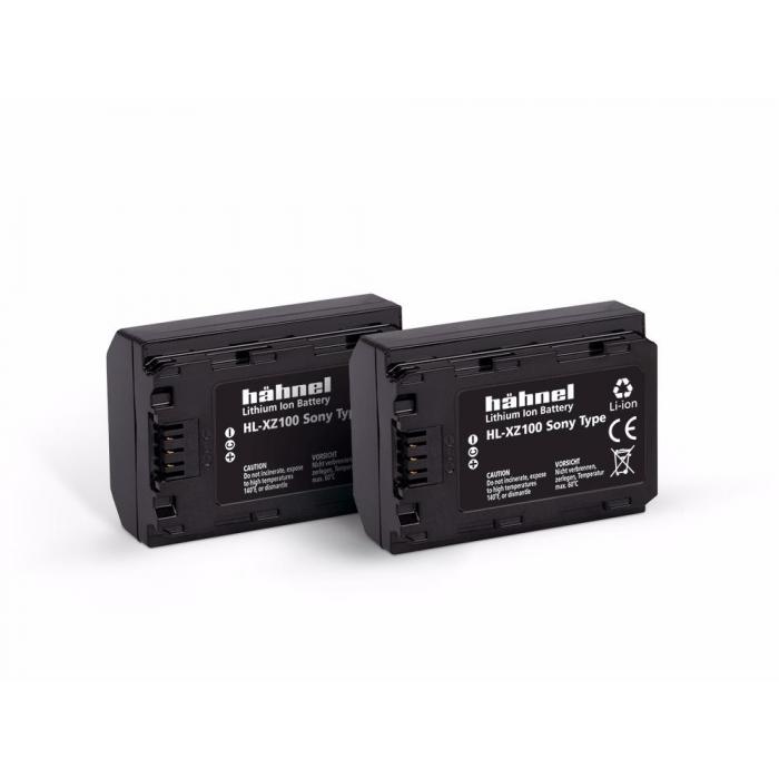 Camera Batteries - HÄHNEL BATTERY SONY HL-XZ100 TWIN PACK 1000160.5 - quick order from manufacturer