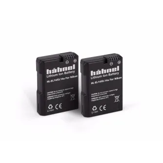 Kameru akumulatori - HÄHNEL BATTERY NIKON HL-EL14 / 14A TWIN PACK 1000160.6 - ātri pasūtīt no ražotāja