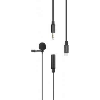 Microphones - SARAMONIC LAVMICRO U1A LAVALIER MIC FOR W/ LIGHTNING CONNECTOR (2M) LAVMICRO U1A - buy today in store and with delivery