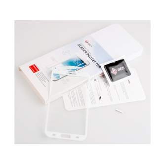 For smartphones - GGS Larmor LCD cover for Samsung Galaxy Note II - white - quick order from manufacturer