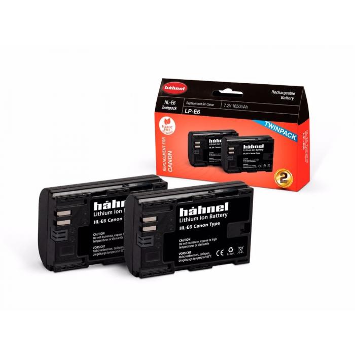 Батареи для камер - HÄHNEL BATTERY CANON HL-E6 TWIN PACK 1000160.1 - быстрый заказ от производителя