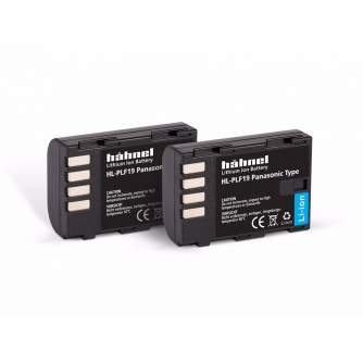 Camera Batteries - HÄHNEL BATTERY PANASONIC HL-PLF19 TWIN PACK 1000160 - quick order from manufacturer