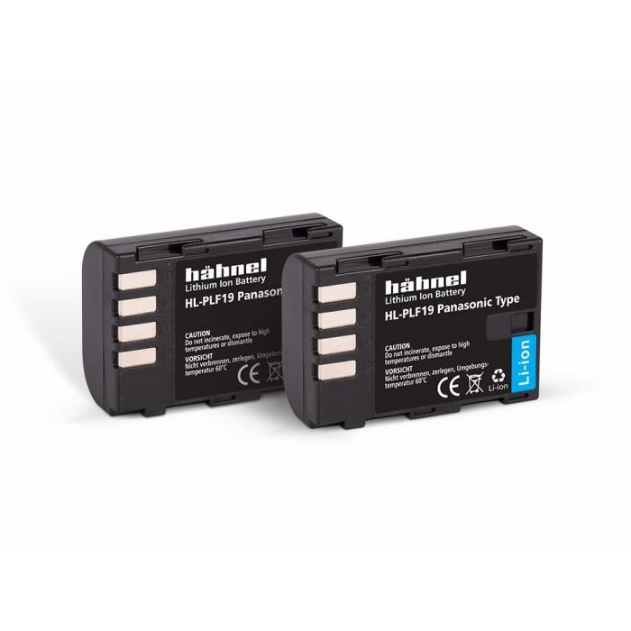 Camera Batteries - HÄHNEL BATTERY PANASONIC HL-PLF19 TWIN PACK 1000160 - quick order from manufacturer