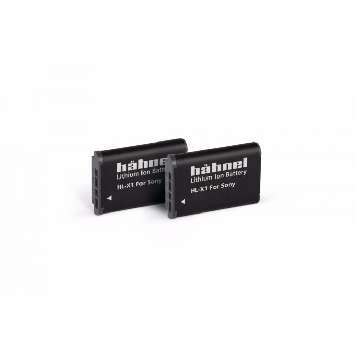 Camera Batteries - HÄHNEL BATTERY SONY HL-X1 TWIN PACK 1000160.7 - quick order from manufacturer