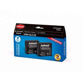 Camera Batteries - HÄHNEL BATTERY PANASONIC HL-PLG10HP TWIN PACK 1000160.8 - quick order from manufacturer