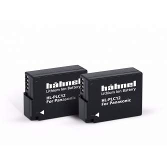 Camera Batteries - HÄHNEL BATTERY PANASONIC HL-PLC12 TWIN PACK 1000161 - quick order from manufacturer