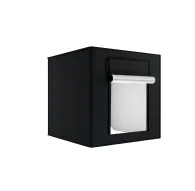 Newella M40 II bezēnu fotostudijas telts atvērta ar baltu fonu un iebūvētu LED apgaismojuma sistēmu profesionālai produktu fotografēšanaiNewella M40 II bezēnu fotostudijas telts atvērta ar baltu fonu un iebūvētu LED apgaismojuma sistēmu profesionālai produktu fotografēšanai