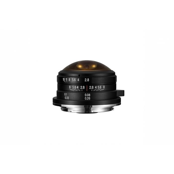 Lenses - Laowa 4mm f/2,8 Fisheye for Canon M - quick order from manufacturer