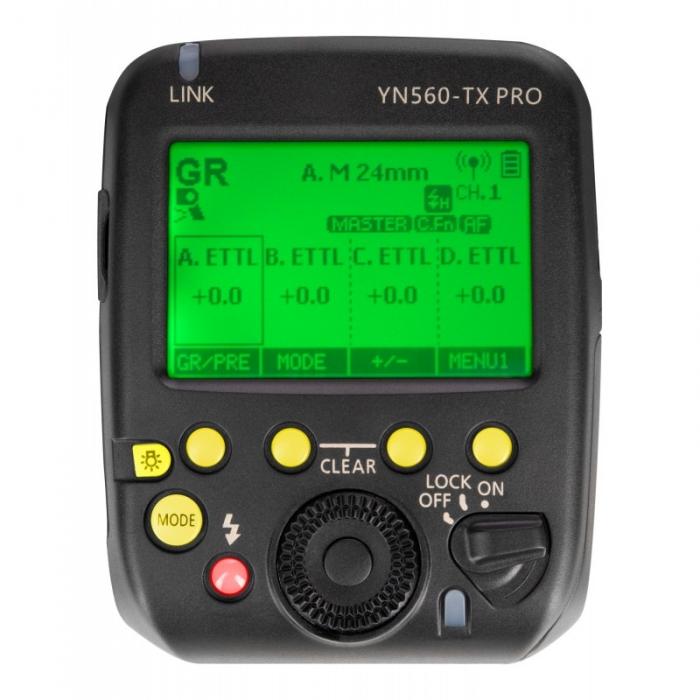 Radio palaidēji - Yongnuo YN560-TX Pro raidītājs priekš Nikon - ātri pasūtīt no ražotāja