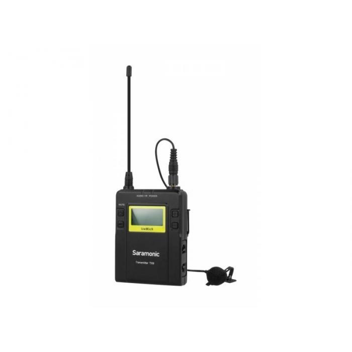 Bezvadu audio sistēmas - Transmitter with Saramonic TX9 microphone for UwMic9 wireless audio system - perc šodien veikalā un ar piegādi