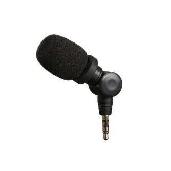 Mikrofoni - Mini microphone Saramonic SmartMic for smartphones mini Jack 3.5 mm TRRS iOS/Android - ātri pasūtīt no ražotāja