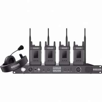 Wireless Video Transmitter - HOLLYLAND SYSCOM1000T WITH 4 BELT PACKS SYSCOM1000T 4 BP - quick order from manufacturer