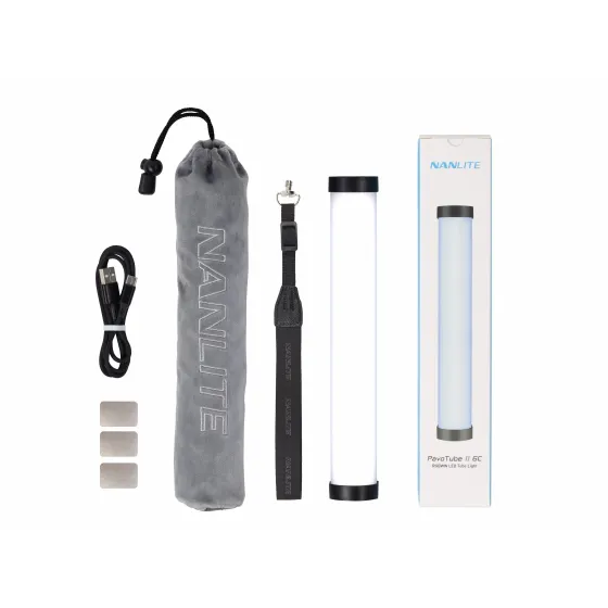 NANLITE PAVOTUBE II 6C 1-KIT battery led RGB bi-color light tube