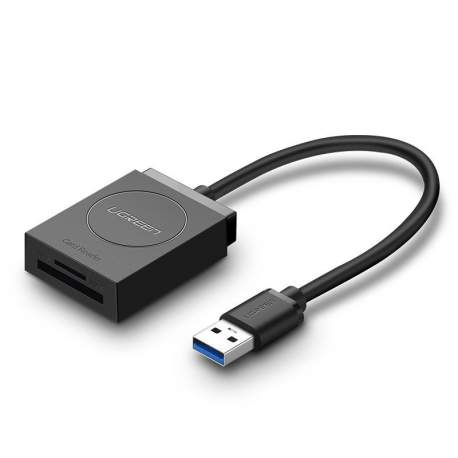 Atmiņas kartes - UGREEN USB Adapter Card Reader SD, microSD 20250 - perc šodien veikalā un ar piegādi