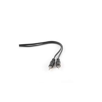 Audio cables, adapters - Cablexpert 1.2m, 3.5mm/3.5mm, M/M 1.2 m, Black - quick order from manufacturer