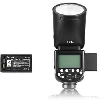Flashes On Camera Lights - Godox V1 round head flash Olympus/Panasonic - quick order from manufacturer