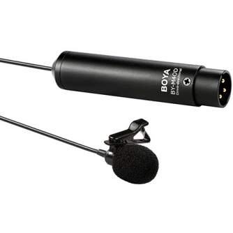Mikrofoni - Boya mikrofons BY-M4OD Omni XLR Lavalier BY-M4OD - ātri pasūtīt no ražotāja